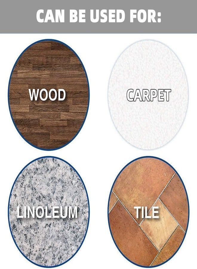 MASSMOT 48 PCS Chair Leg Floor Protector, Non Slip Furniture Pads, Floor Protector, Noise Insulation Pad, Anti Scratches Reduce Noise Chair Pads for Hardwood Floors Protectors (Circle) - Image 4
